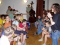 Živelné muzicírování s folkovou kapelou Ořešák