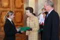 Setkání britské princezny Anny s účastníky Programu EDIE se konalo pod patronací předsedy Senátu Přemysla Sobotky.