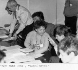 Snímek z mimořádné celostátní konference pionýrských pracovníků v roce 1990 (foto archiv Pionýra)