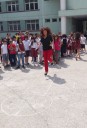 Junior hop - evropský projekt na podporu sportovních aktivit mládeže (foto Bukurešť, Rumunsko)