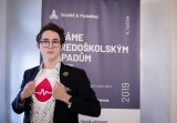 Finále soutěže určí nejlepší středoškolský startup roku (David Stančík a jeho aplikace Daruju krev) 